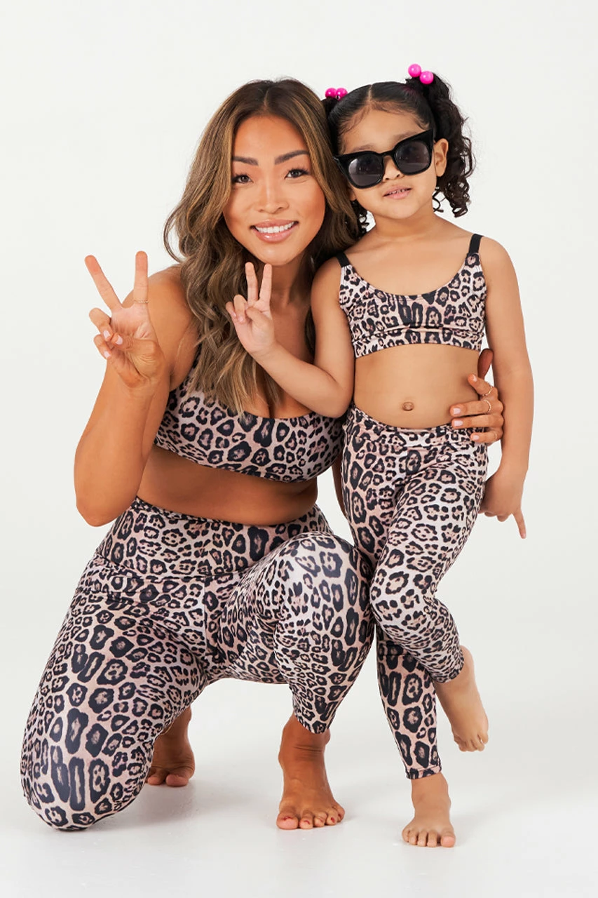 Onzie Kids Elastic Bra - Leopard 4 Onzie Kids Elastic Bra - Leopard