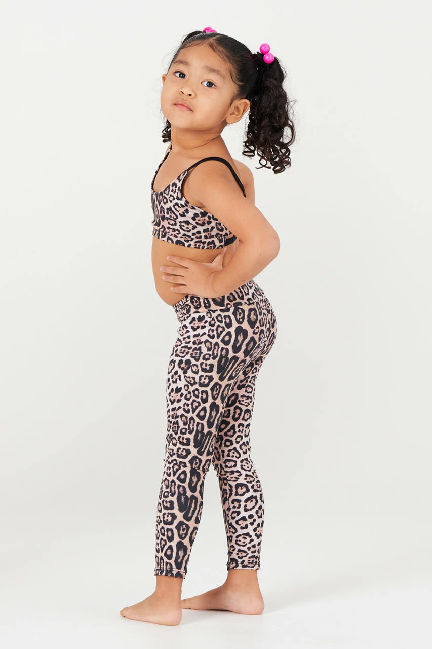 Onzie Kids Elastic Bra - Leopard 5 Onzie Kids Elastic Bra - Leopard