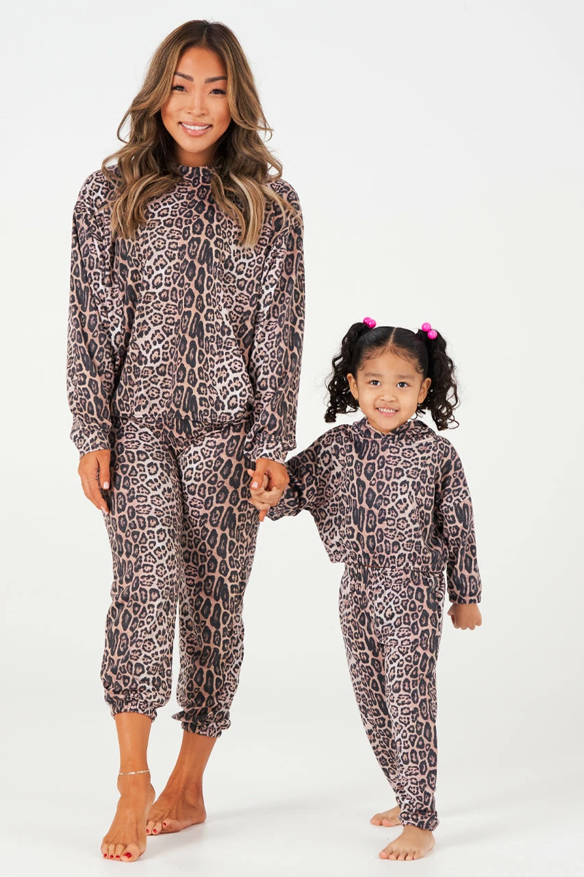Onzie Kids Hoodie Sweatshirt - Leopard 4 Onzie Kids Hoodie Sweatshirt - Leopard