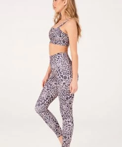 Onzie High Rise Legging - Rose Giraffe Bottoms 9 Onzie High Rise Legging - Rose Giraffe Bottoms