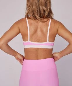 ONZIE LSF Color Block Bra - Move Pink