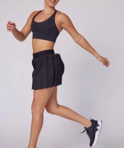 ONZIE Pleated Tennis Skirt - Black