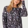 Onzie High Low Sweatshirt - Jungle Hues 2 Onzie High Low Sweatshirt - Jungle Hues