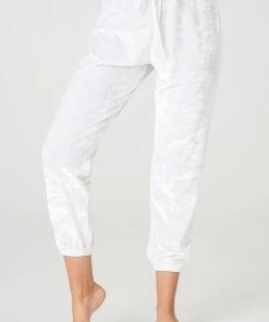 Onzie Bottoms Velvet Sweatpant - Opal Crushed Velvet