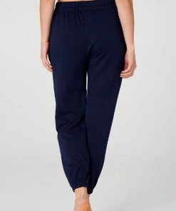 Onzie Bottoms Varsity Fleece Sweatpant - Navy Fleece