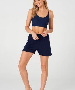Onzie Bottoms PE Short - Navy Fleece