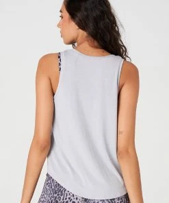 Onzie Tops Knot Tee - Dove Grey 8 Onzie Tops Knot Tee - Dove Grey
