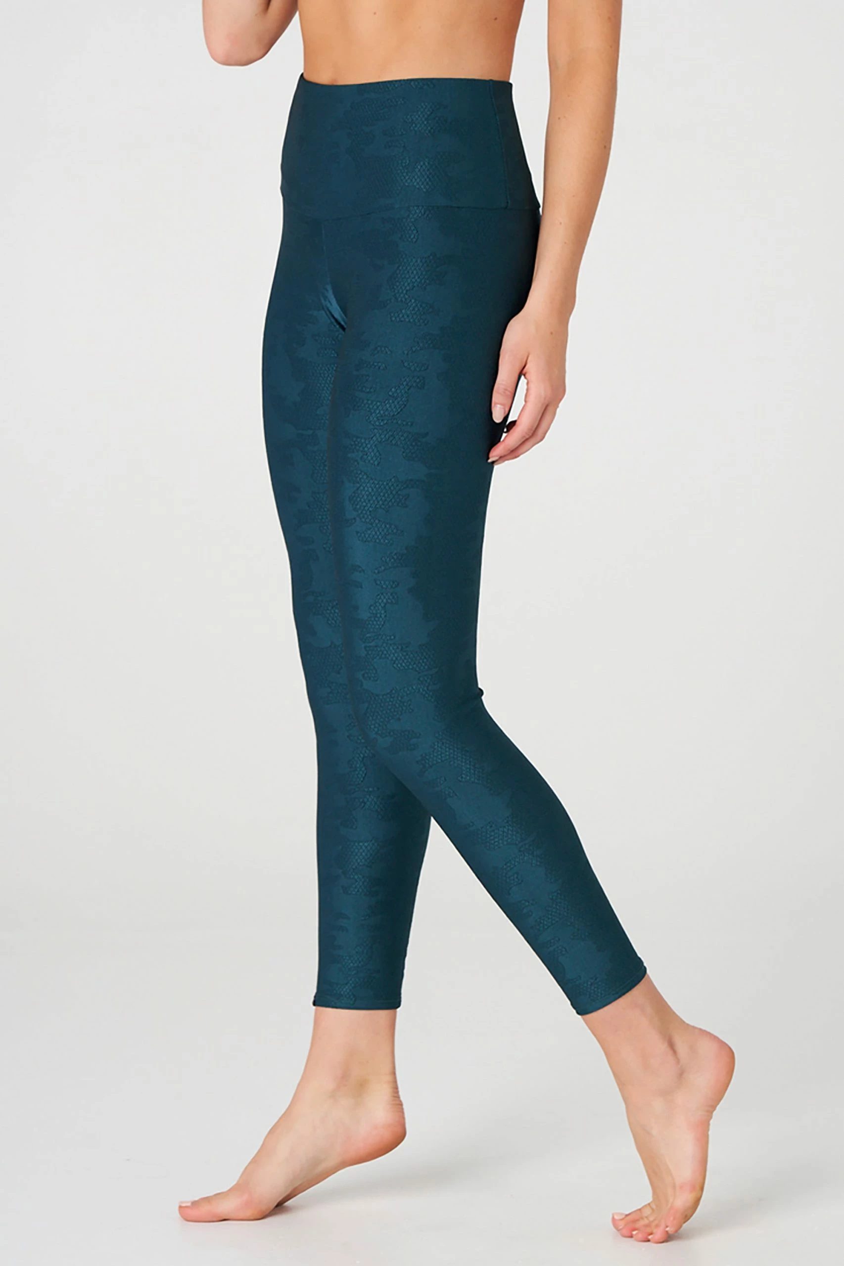 Onzie Bottoms Jacquard Legging - Emerald Jacquard 5 Onzie Bottoms Jacquard Legging - Emerald Jacquard