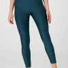 Onzie Bottoms Jacquard Legging - Emerald Jacquard