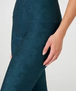 Onzie Bottoms Jacquard Legging - Emerald Jacquard 10 Onzie Bottoms Jacquard Legging - Emerald Jacquard