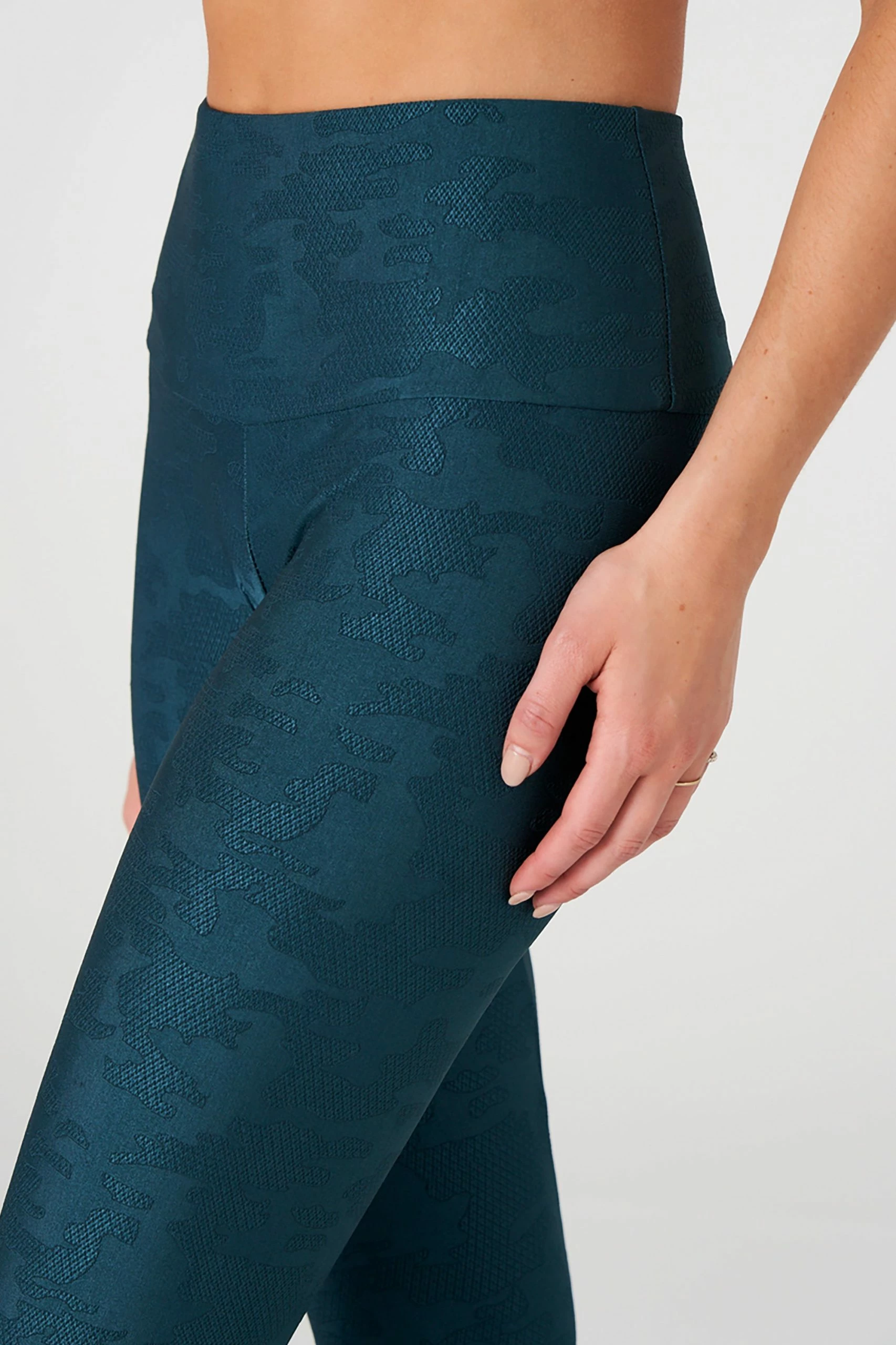 Onzie Bottoms Jacquard Legging - Emerald Jacquard 6 Onzie Bottoms Jacquard Legging - Emerald Jacquard