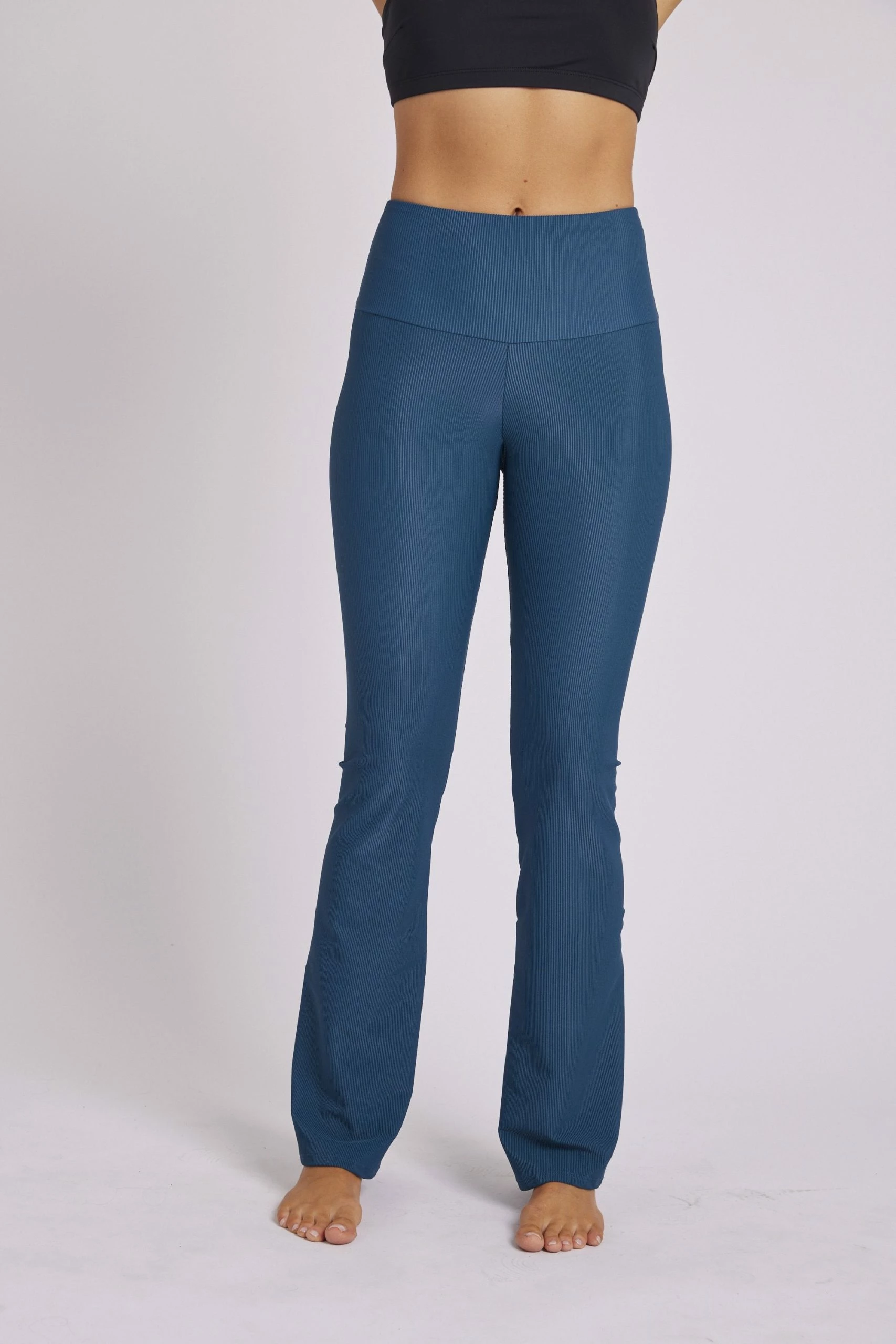 Onzie Rib Studio Flare Leg Pant - Empathy Rib Bottoms 4 Onzie Rib Studio Flare Leg Pant - Empathy Rib Bottoms