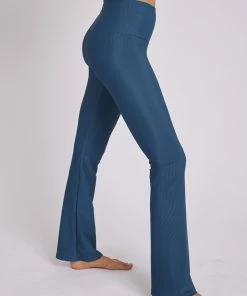 Onzie Rib Studio Flare Leg Pant - Empathy Rib Bottoms 12 Onzie Rib Studio Flare Leg Pant - Empathy Rib Bottoms