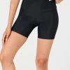 Onzie Bottoms Rib Mini Biker Short - Black Rib