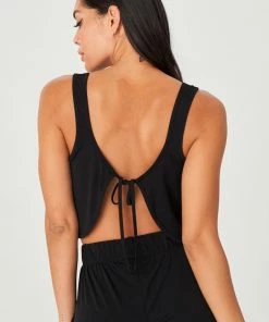 Onzie Bahia Crop Top - Black Tops 11 Onzie Bahia Crop Top - Black Tops