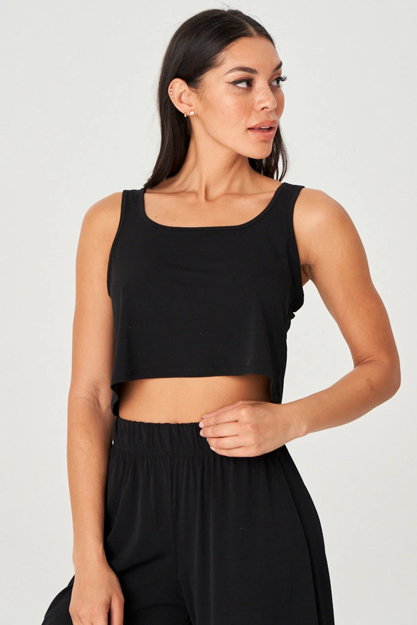 Onzie Bahia Crop Top - Black Tops 7 Onzie Bahia Crop Top - Black Tops