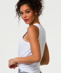 Onzie Knot Tee - White