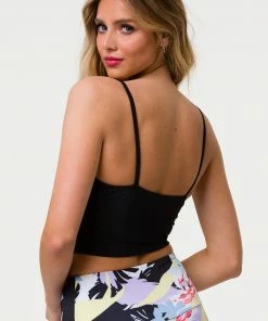 Onzie Flow Belle Cami Crop Top - Black 8 Onzie Flow Belle Cami Crop Top - Black
