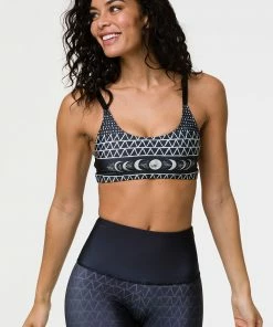 Onzie Flow Graphic Elastic Bra - Las Lunas 15 Onzie Flow Graphic Elastic Bra - Las Lunas