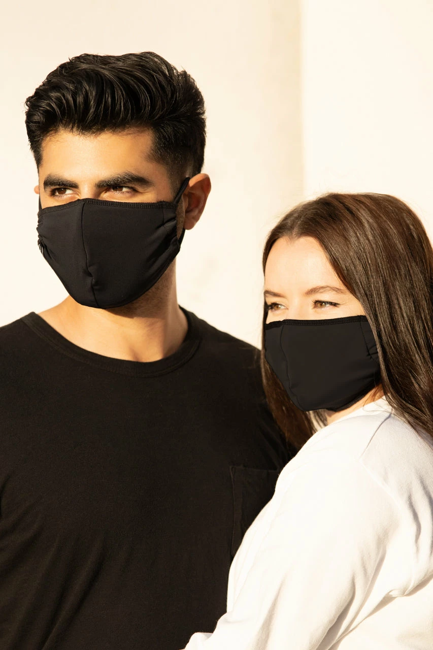 Onzie Mindful Masks Unisex - Black/Black Men's All 3 Onzie Mindful Masks Unisex - Black/Black Men's All