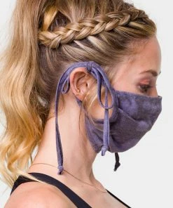 Onzie Mindful Masks Cotton Flow - Combat Camo/Amethyst Tie Dye