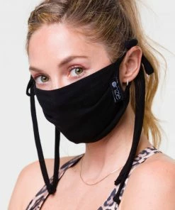 Onzie Mindful Masks Cotton Flow - Emerald Tie Dye/Black 7 Onzie Mindful Masks Cotton Flow - Emerald Tie Dye/Black