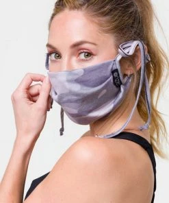 Onzie Mindful Masks Cotton Flow - Combat Camo/Amethyst Tie Dye