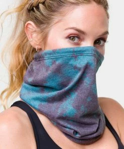 Onzie Mindful Masks Face Cover - Emerald Tie Dye