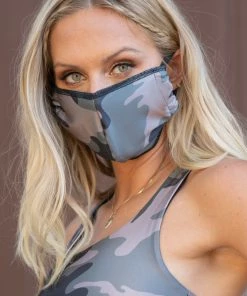 Onzie Mindful Masks Unisex - Black/Combat Camo Men's All