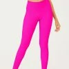 ONZIE High Rise Rib Legging - Ibis Rose Rib 2 ONZIE High Rise Rib Legging - Ibis Rose Rib