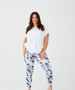 Onzie Drop Back Top - White Tops