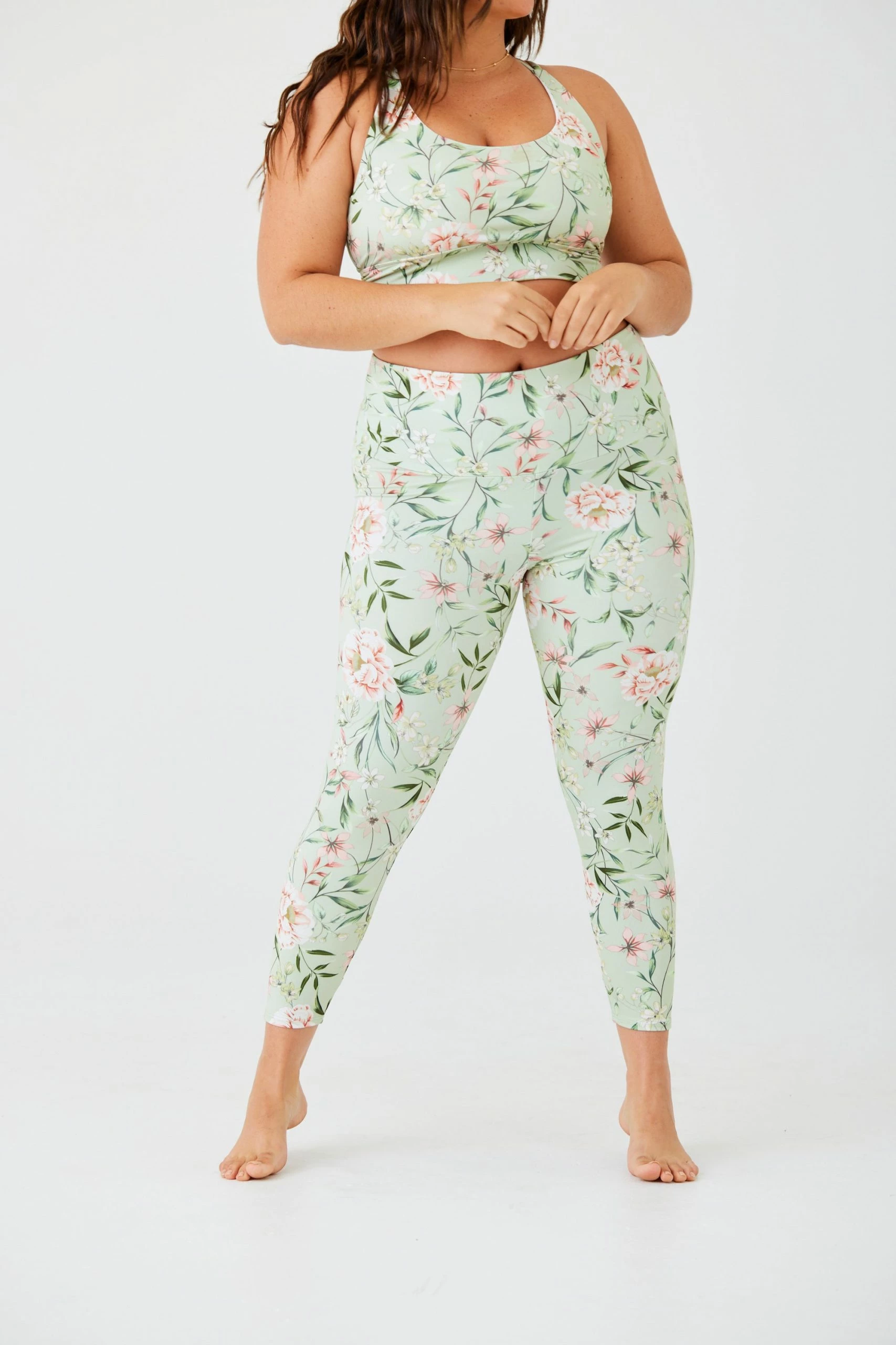 ONZIE High Rise Legging - Flora Bella Bottoms 4 ONZIE High Rise Legging - Flora Bella Bottoms