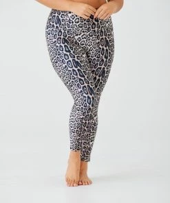 Onzie Flow Bottoms High Rise Long Legging - Leopard 22 Onzie Flow Bottoms High Rise Long Legging - Leopard