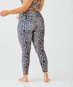 Onzie Flow Bottoms High Rise Long Legging - Leopard 24 Onzie Flow Bottoms High Rise Long Legging - Leopard