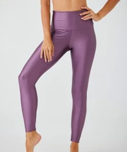 Onzie High Rise Liquid Legging - Toasted Mauve Liquid