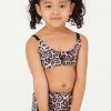 Onzie Kids Elastic Bra - Leopard 1 Onzie Kids Elastic Bra - Leopard