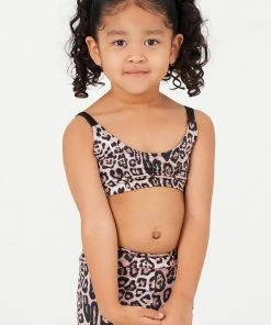 Onzie Kids Elastic Bra - Leopard