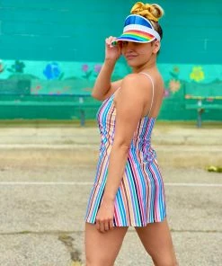 ONZIE Dresses & Skirts Active Dress - Pride Stripe