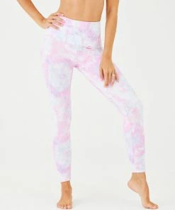 ONZIE High Rise Legging - Prismatic Tie Dye Bottoms