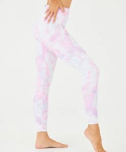 ONZIE High Rise Legging - Prismatic Tie Dye Bottoms