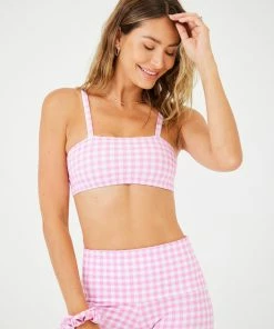 ONZIE Bali Bandeau - Rosette Gingham SALE