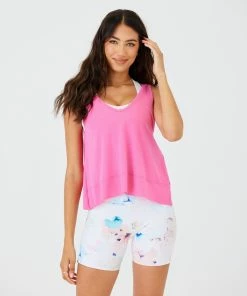 ONZIE Om Tank - Pink Carnation Tops