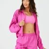 ONZIE Parachute Jacket - Raspberry Rose Tops 2 ONZIE Parachute Jacket - Raspberry Rose Tops