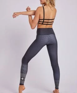 Onzie Flow Bottoms High Rise Graphic Legging - Las Lunas