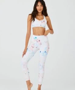 ONZIE Bottoms High Rise Rib Legging - Le Fleur
