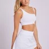 ONZIE Tennis Skirt - White Bottoms