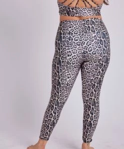 Onzie Flow Bottoms High Rise Long Legging - Leopard 18 Onzie Flow Bottoms High Rise Long Legging - Leopard