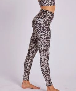 Onzie Flow Bottoms High Rise Long Legging - Leopard 16 Onzie Flow Bottoms High Rise Long Legging - Leopard