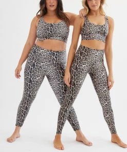 Onzie Flow Bottoms High Rise Long Legging - Leopard 19 Onzie Flow Bottoms High Rise Long Legging - Leopard