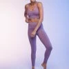ONZIE Eco Luxe Legging - Dusty Lilac Bottoms 2 ONZIE Eco Luxe Legging - Dusty Lilac Bottoms